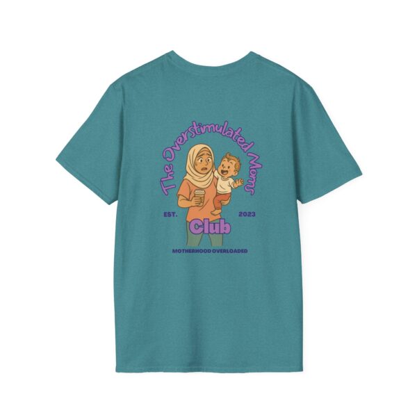 The Overstimulated Mom Club Unisex T-Shirt - Purple - Image 8