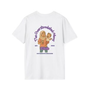 The Overstimulated Mom Club Unisex T-Shirt - Purple
