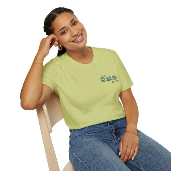 The Overstimulated Mom Club Unisex T-Shirt - Teal - Image 5