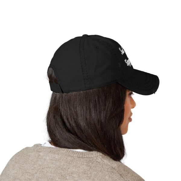 Sad Songs & Sippy Cups Distressed Dad Hat - Image 8