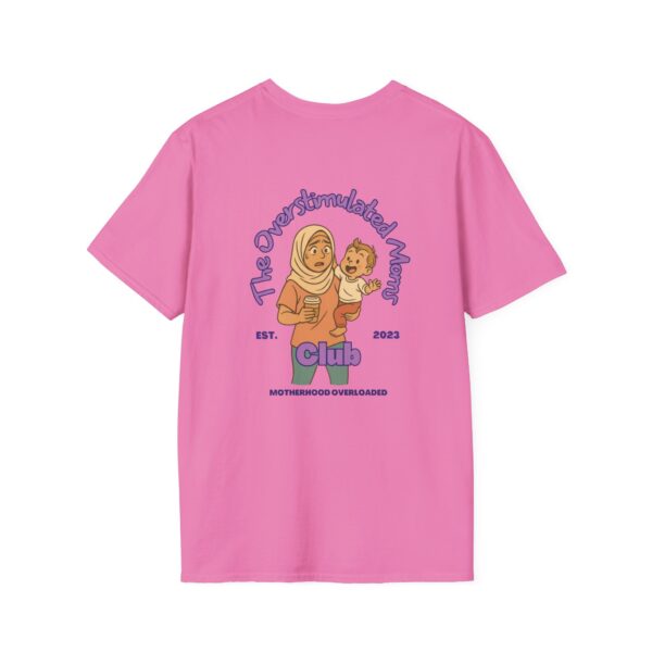 The Overstimulated Mom Club Unisex T-Shirt - Purple - Image 14