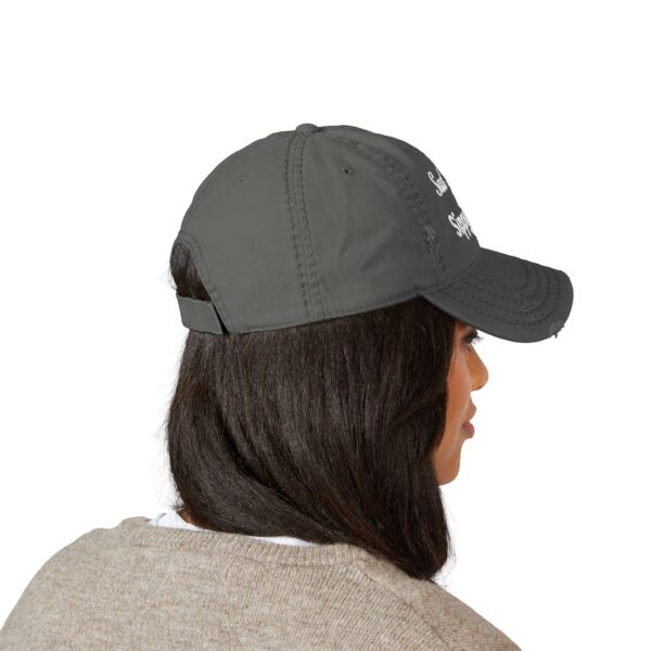 Sad Songs & Sippy Cups Distressed Dad Hat - Image 4
