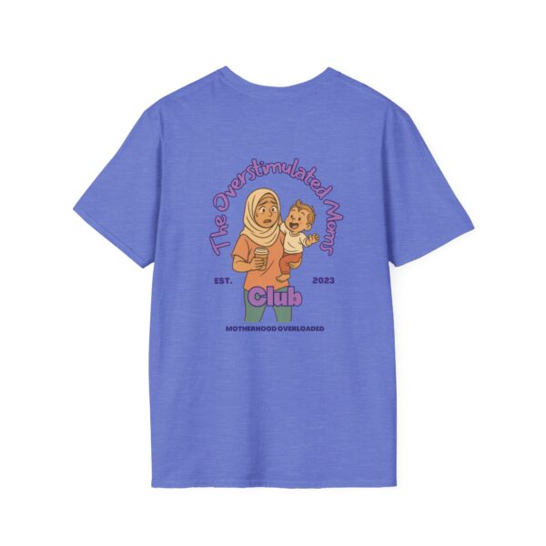 The Overstimulated Mom Club Unisex T-Shirt - Purple - Image 10