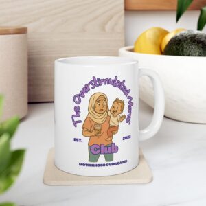 The Overstimulated Moms Club-The Mug Purple