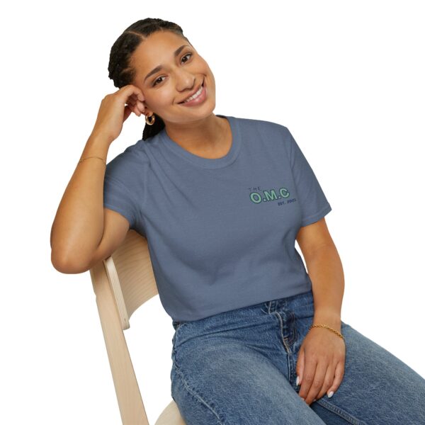 The Overstimulated Mom Club Unisex T-Shirt - Teal - Image 8