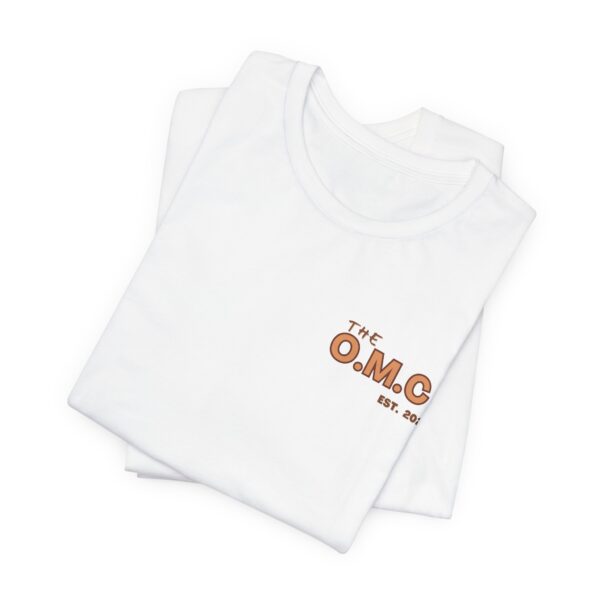 The Overstimulated Moms Club Unisex T-shirt - Peach - Image 2