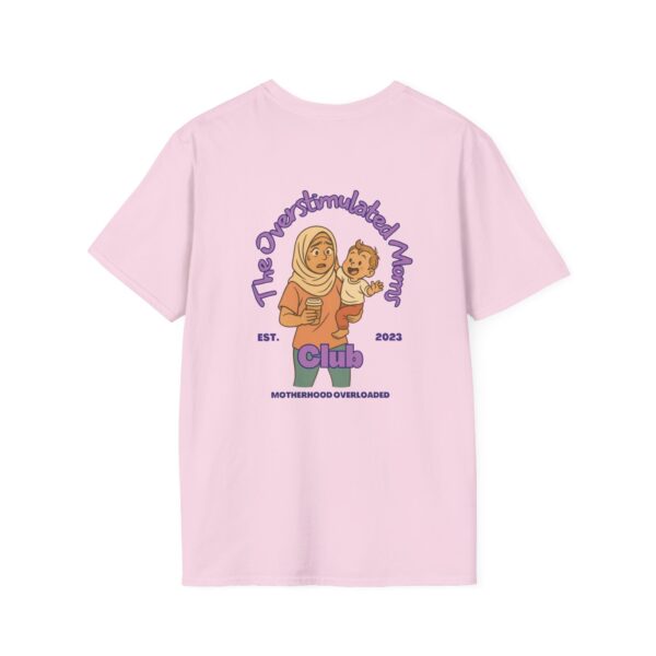 The Overstimulated Mom Club Unisex T-Shirt - Purple - Image 12